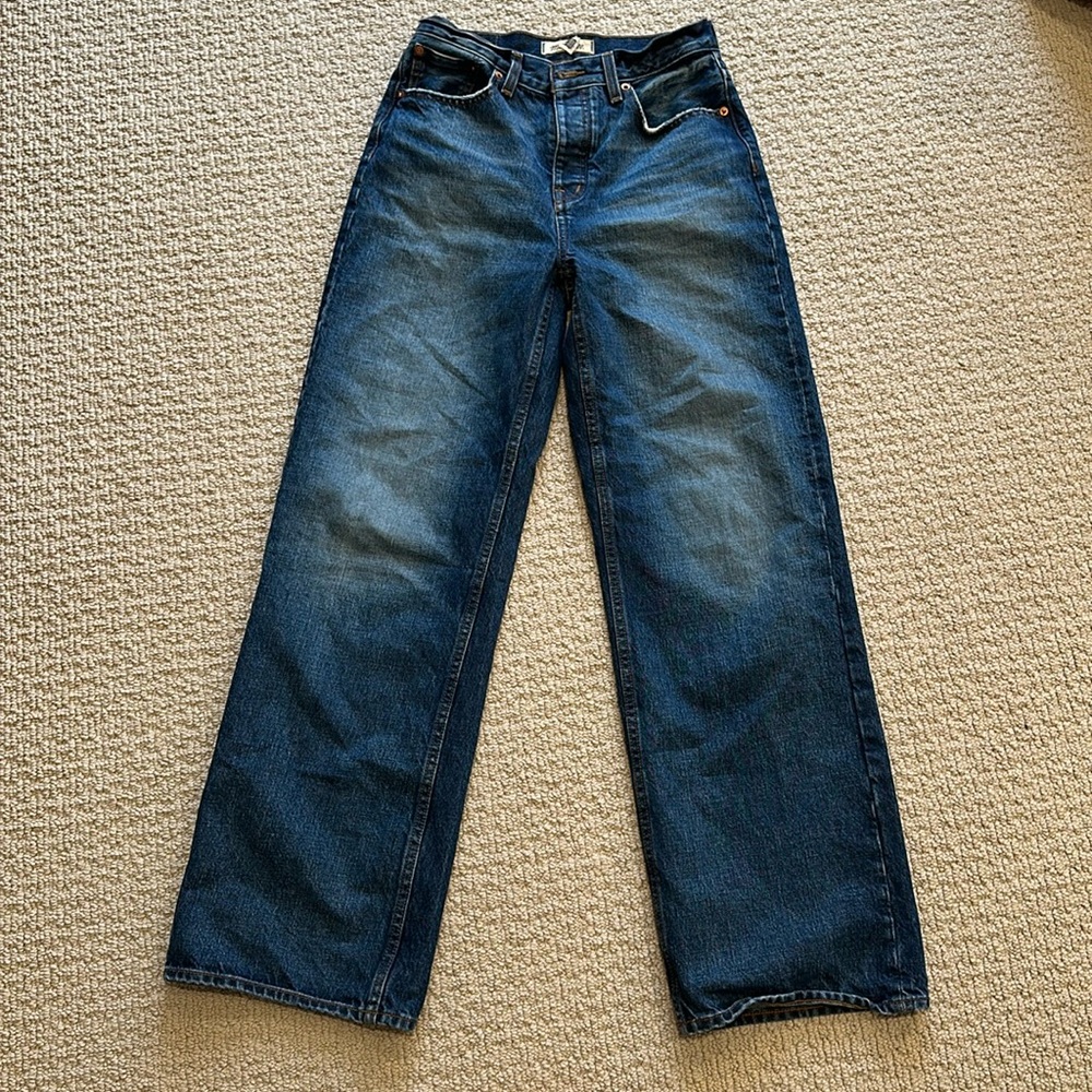 Madewell, low slung baggy, size 23
